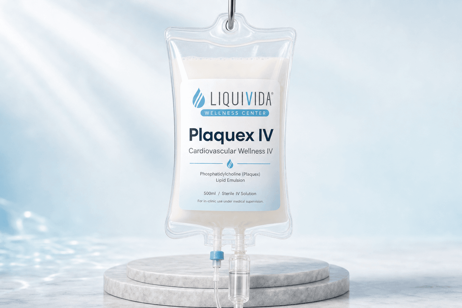 Plaquex, IV infusion bag