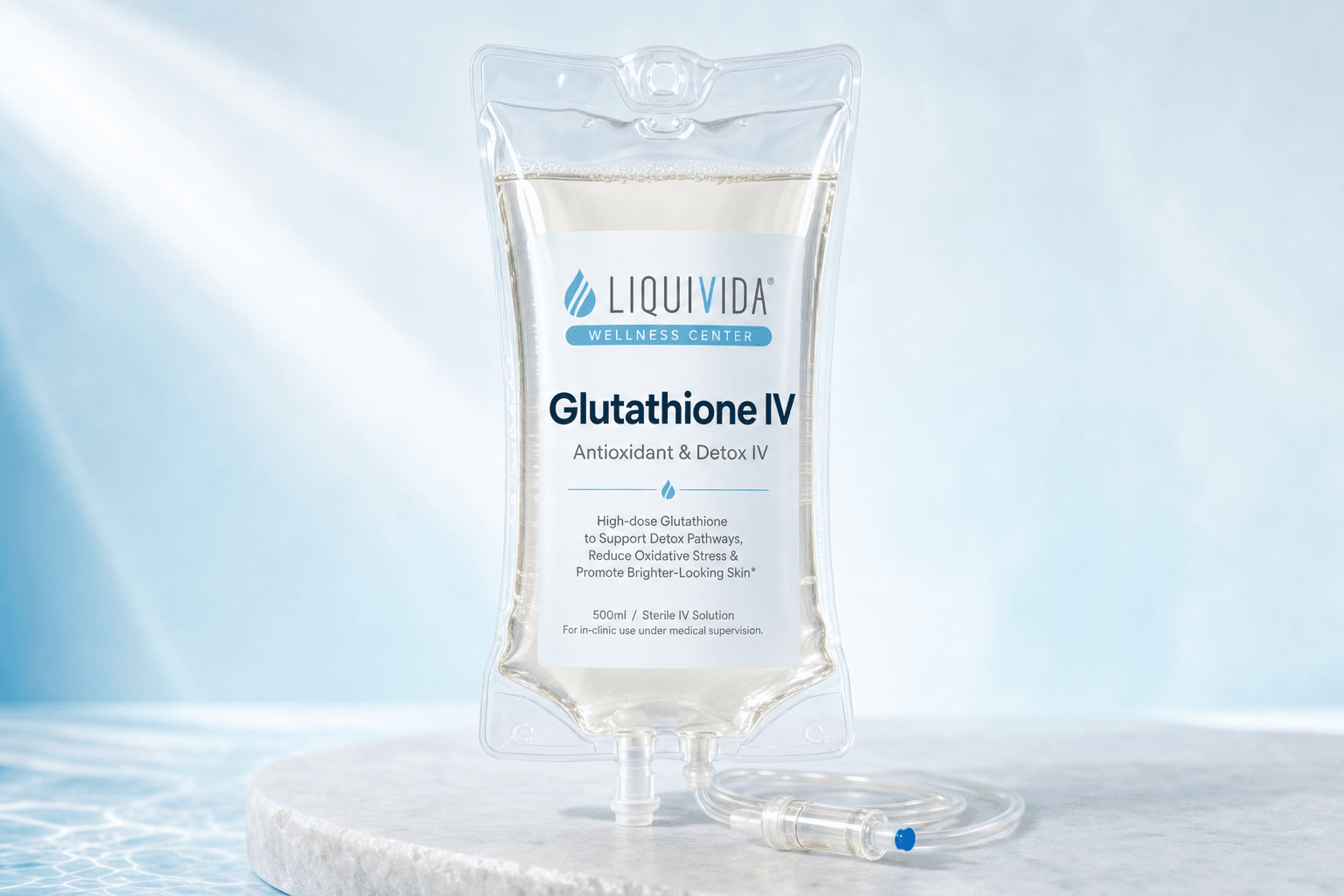 Glutathione, IV infusion bag