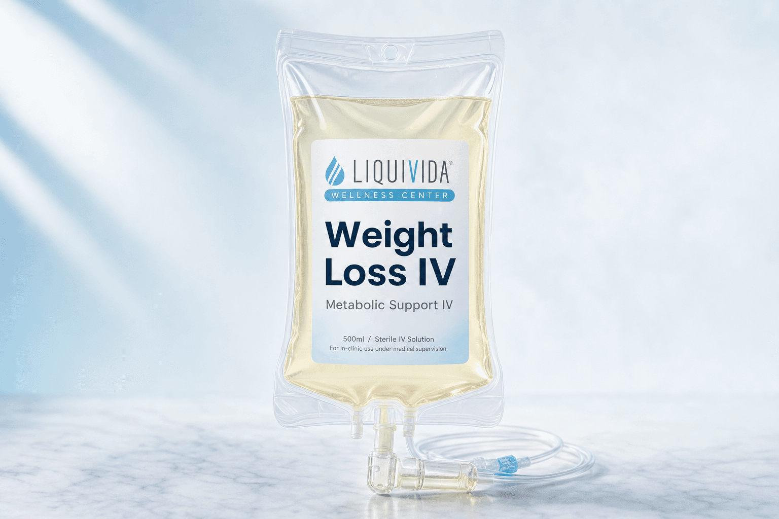 Weight Loss IV, IV infusion bag